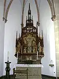 Marienaltar mit Wallfahrtskerze