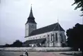 Die Kirchenburg von Feldioara im Jahr 1966