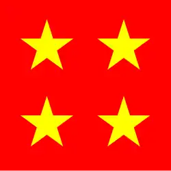 Flagge eines Marschalls