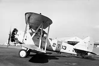 Die BM-2 (BuNo. A-9170) der Torpedostaffel VT-2B die Anfang der 1930er Jahre auf der USS Saratoga (CV-3)stationiert war