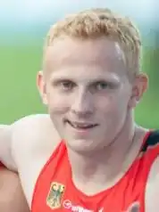 Martin Keller Rang sieben in 10,40 s