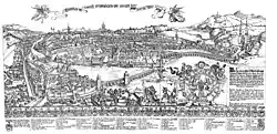 Luzerner Stadtansicht von Martin Martini, 1597