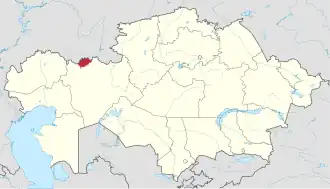 Lage in Kasachstan
