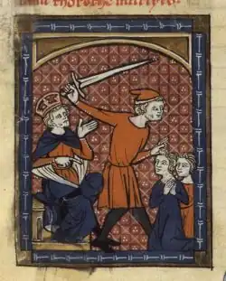 Gemälde der Köpfung des Gorgon, 17. Jahrhundert