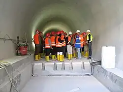 Einbau eines Masse-Feder-Systems in den Streckentunnel der U3 in Nürnberg (2009)