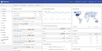 Bildschirmfoto der Benutzeroberfläche