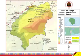 Der Suco Mauchiga, mit dem Großteil der Cablac-Berge