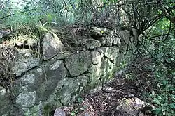 Mauerreste an der Polzuhnschen Mühle.