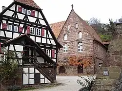 Pfisterei (Klosterbäckerei), links