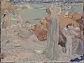 Maurice Denis: Baigneuses, plage du Pouldu 1899