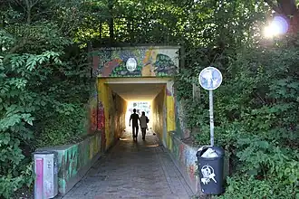 Öffnung auf der Ostseite