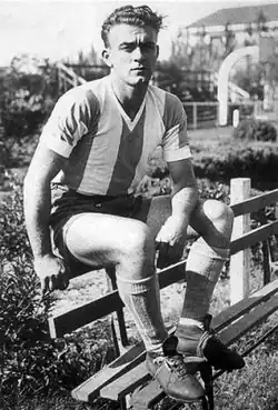 Alfredo Di Stéfano, der Sieger, im Trikot der argentinischen Nationalmannschaft (1947)