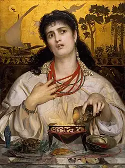 Frederick Sandys: Medea, 1866–1868, Birmingham Museum and Art Gallery