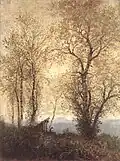Landschaft im Herbst, um 1890