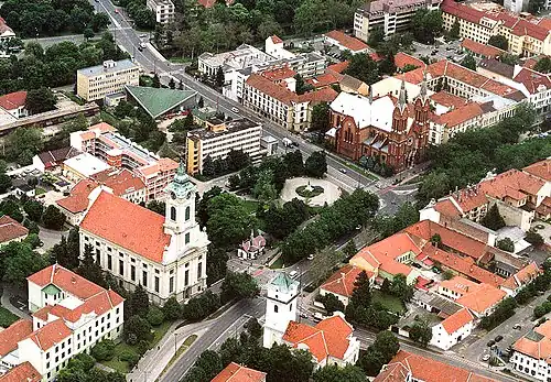 Luftaufnahme Kossuth-Platz