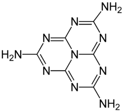 Strukturformel von Melem