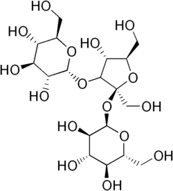 Strukturformel von Melezitose
