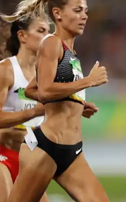 Vizeweltmeisterin Melissa Bishop, Kanada