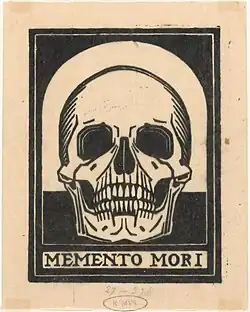 Memento mori, 1916