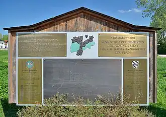 Informationstafel (20. Oktober 2001)