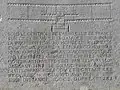 Farman-Voisin-Denkmal Inschrift
