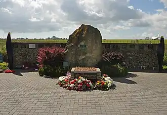 Gedenkort am ehemaligen Flugplatz RAF Manston