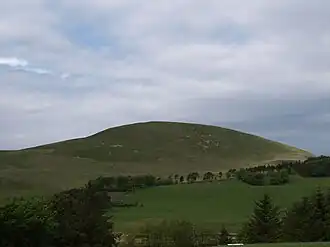 Ostflanke des Mendick Hill