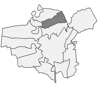 Lage Hemsens in Meppen