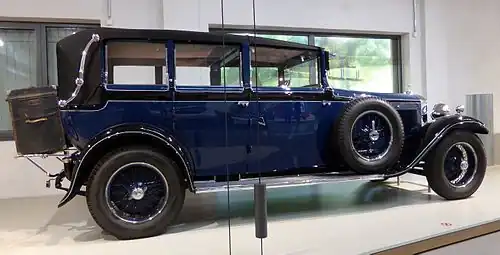 Mercedes-Benz, Typ Nürburg 460, Baujahr 1929, Seite