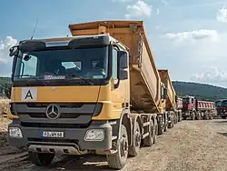 Actros als Kipper