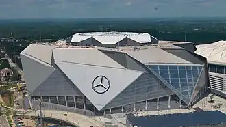 Das Mercedes-Benz Stadium (2017)