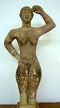 Frauenfigur aus dem römischen Bad