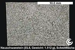 Schnittfläche Neuschwanstein II