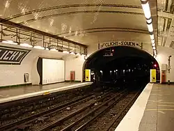 Die Station der Linie 13