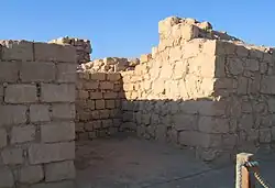 Reste der antiken Festungsanlage Chazewa