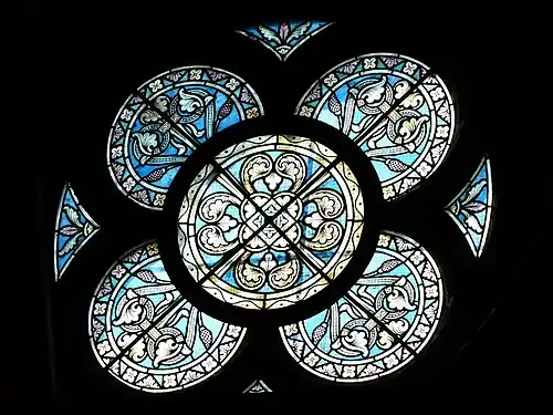 Fensterrose in Notre-Dame du Scapulaire