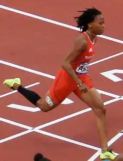 Michelle-Lee Ahye Rang fünf in 11,48 s