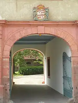 Außenportal am Torhaus