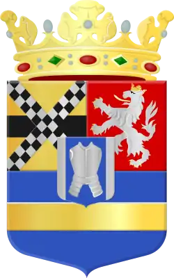 Wappen des Ortes Middelharnis