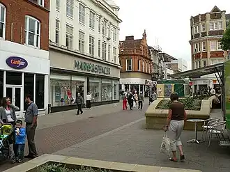 Innenstadt von Bedford