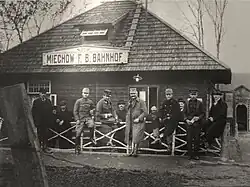 Miechów F. B. Bahnhof