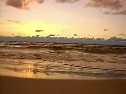 Am Strand von Międzywodzie (Heidebrink)
