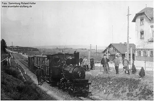 Feldbahn am Hotel du Camp