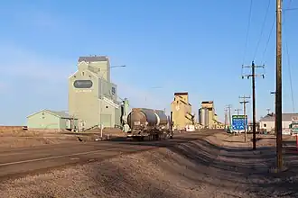 Getreidespeicher in Milk River