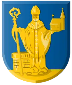 Wappen des Ortes Mill en Sint Hubert