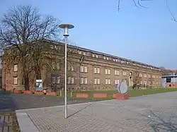 Defensionskaserne mit dem heutigen Preußen-Museum