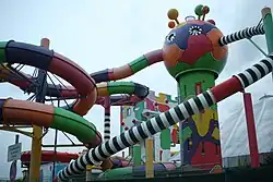 Bild von den Rutschentürmen