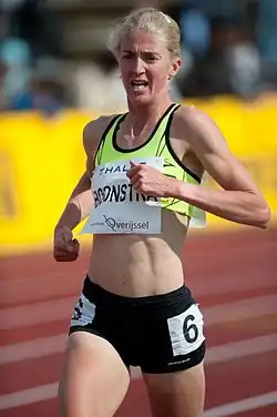 Miranda Boonstra – im Vorlauf Landesrekord, im Finale abgeschlagene Zwölfte