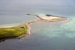 Mirkady Point, Luftbild von Deerness