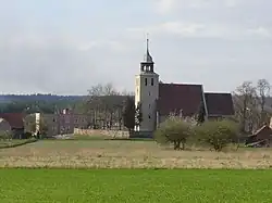 St.-Barbara-Kirche in Mirostowice Dolne